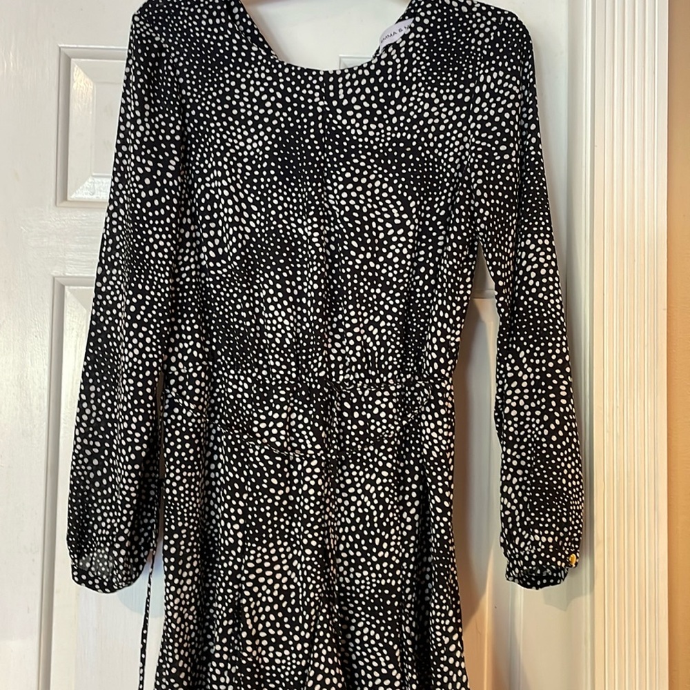 Emma & Michele polka dot Dress  Size s NWOT